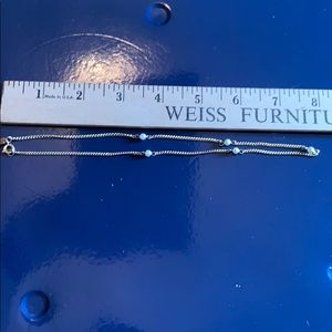 Vintage gold pearl necklace